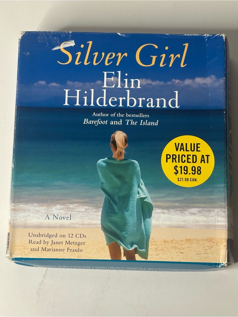 Silver Girl by Elin Hilderbrand Audiobook Unabridged 12 CD Discs W/ Package